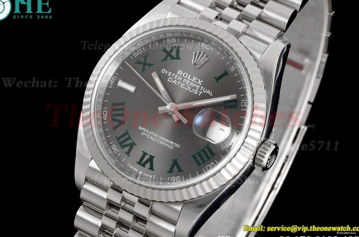 SH3235 SS SS 36mm Rmn Clean 126234 Grey Datejust Jub 0117